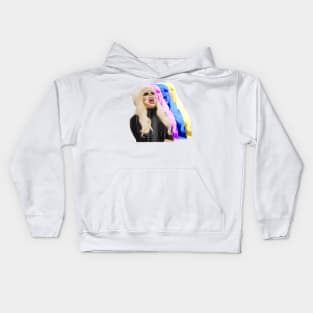 trixie screaming Kids Hoodie